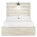 Cambeck - Full Panel Bed With 4 Storage Drawers - Whitewash