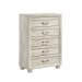 Fort Worth - Full With Lights & USB 3 Piece Bedroom Set - White
