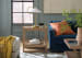 Sonnet - Rectangular End Table - Gray / Light Brown