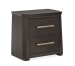 Tauren - California King Panel Storage Bed With Nightstand - Coffee Bean
