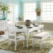 Summer House - 6 Piece Rectangular Table Set - Oyster White