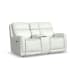 Alister - Power Gliding Loveseat With Console, Power Headrests & Lumbar - Porcelain