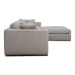 Rue - Lounge Modular Sectional - Flecked Gray