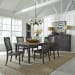 Harvest Home - 7 Piece Rectangular Table Set - Black