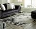 Zekeman - 5' x 8' Rug - Black / Cream / Gray