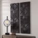 Uttermost Asuka Carved Wood Wall Panels, Set/2