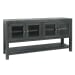 Tenno - 4 Drawers Cabinet - Black