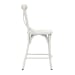 Vintage Series - X Back Counter Chair - Antique White