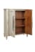 Bijou - Distressed Hall Cabinet - White