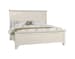 Bungalow Queen Mantel Storage Bed Finish Shown - Lattice (Soft White)