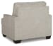 Vayda - 2 Pc. - Chair, Ottoman - Pebble