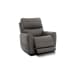 Carter - Power Rocking Recliner With Power Headrest, Lumbar, Heat & Massage - Smoke