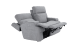 Ashbee - Loveseat With Power Headrests, Zero Gravity And 3" Footrest Extension - Dolphin