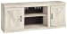 Bellaby - Whitewash - 60" TV Stand w/Fireplace Option
