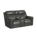 Mustang - P3 Loveseat With Console - Aline Anthracite