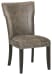 Wollburg - Brown - Dining UPH Side Chair (2/CN)