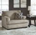 Stonemeade - Taupe - 2 Pc. - Chair And A Half, Ottoman