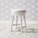 Modern Farmhouse - Console Swivel Stool - White