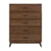 Century Modern - 5 Drawer Chest - Walnut