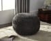 Benedict - Charcoal - Pouf