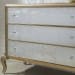 Pulaski Accents - Three Drawer Eglomise Accent Chest - Silver