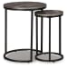 Briarsboro - Accent Table Set (Set of 2) - Black / Gray