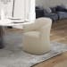 Accent Dining - Dining Accent Chair With Casters - Wicker