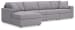 Modmax - Granite - 4-Piece Sectional With Laf Corner Chaise