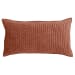 Bari - Velvet King Sham - Terra Cotta