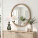 Landry - Round Mirror - Light Wood