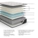 Elite Springs Plush - Gray / Blue - California King Mattress