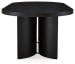 Rowanbeck - 5 Pc. - Dining Table, 4 Side Chairs - Black