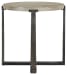 Dalenville - Gray - Round End Table
