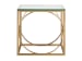 Metal Designs - Ellipse Rectangular End Table - Yellow