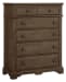 Heritage - 5-Drawers Chest - Cobblestone Oak