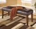 Lacey - Medium Brown - Large UPH Dining Room Bench