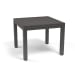 Vegas - Square Dining Table - Graphite