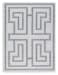 Matinwood - Ivory / Charcoal - Medium Rug