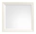 Kingston - Landscape Mirror - Whisper White And Cerused Nutmeg
