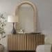 Twisted - Seagrass Arch Mirror - Woodtone