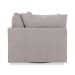 Audrey - Upholstered Swivel Chair - Elite Gray