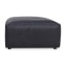 Form - Leather Ottoman - Vantage Black