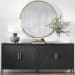 Junius - Round Mirror - Gold