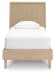 Cielden - Two-Tone - Twin Panel Bed