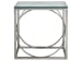 Metal Designs - Ellipse Rectangular End Table - Dark Gray