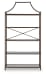Bernonly - Antique Bronze Finish - Bookcase