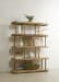 4-Shelf Open Display Bookcase - Natural