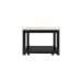 Marcello - Rectangular Coffee Table With Casters - White