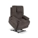 Zecliner Model 2+ - Power Lift Recliner With Power Headrest, Lumbar, Heat & Massage - Umber