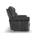 Alexander - Power Reclining Loveseat With Console, Power Headrest & Lumbar - Weathered Stone Gray